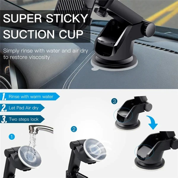 Universal Mount Holder Car Stand For Mobile Cell Phone GPS