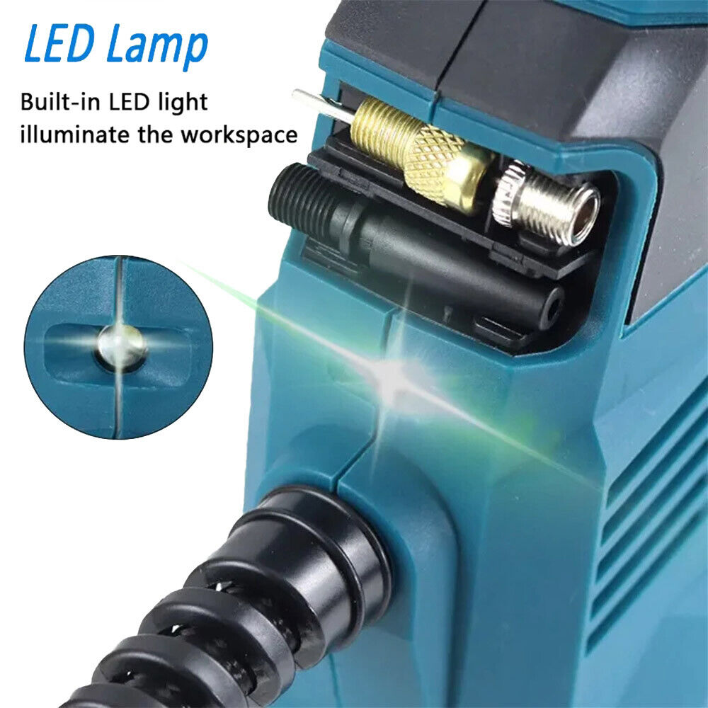 18V Cordless Inflator Body Only Car Digital Tyre Air Compressor